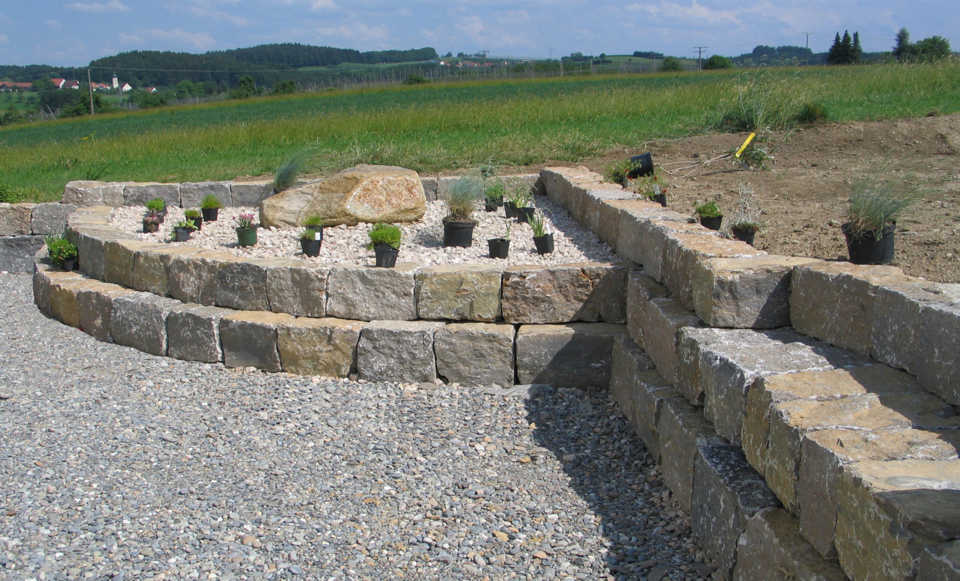 Muschelkalk Fachgerechter Mauerbau – Naturstein Paradies